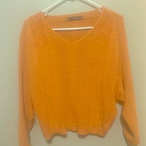 Mustard knit sweater